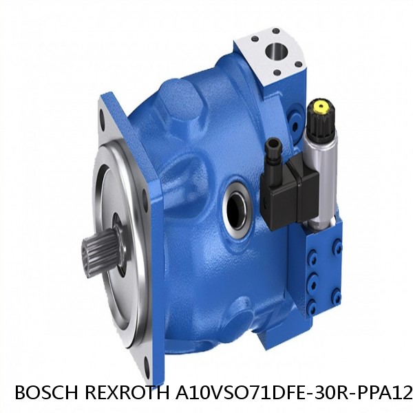 A10VSO71DFE-30R-PPA12H00-SO25 BOSCH REXROTH A10VSO VARIABLE DISPLACEMENT PUMPS