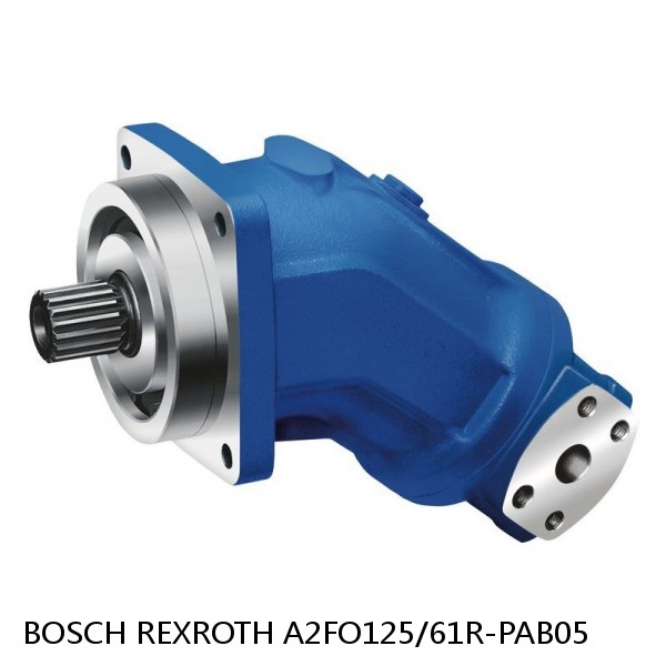 A2FO125/61R-PAB05 BOSCH REXROTH A2FO FIXED DISPLACEMENT PUMPS