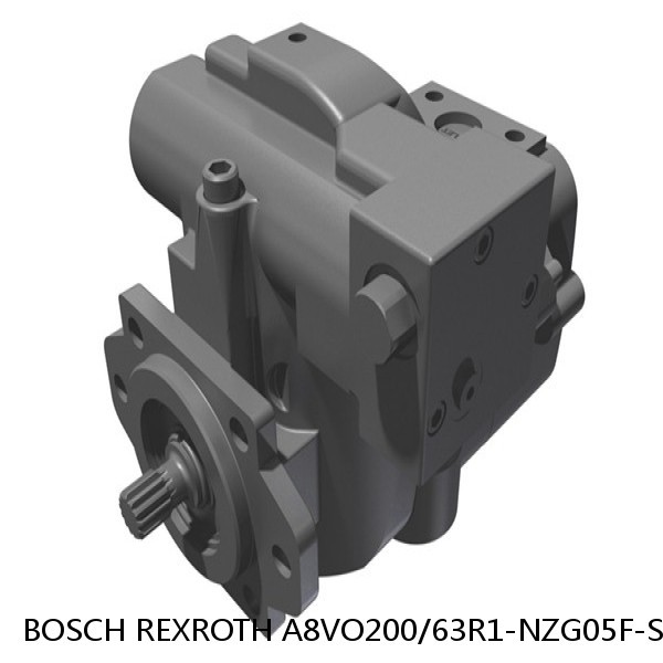 A8VO200/63R1-NZG05F-S 27031.947 BOSCH REXROTH A8VO VARIABLE DISPLACEMENT PUMPS