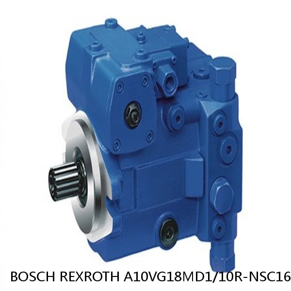 A10VG18MD1/10R-NSC16F023S BOSCH REXROTH A10VG AXIAL PISTON VARIABLE PUMP #1 small image