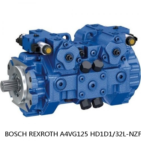 A4VG125 HD1D1/32L-NZF02FXX1S-S BOSCH REXROTH A4VG VARIABLE DISPLACEMENT PUMPS #1 small image