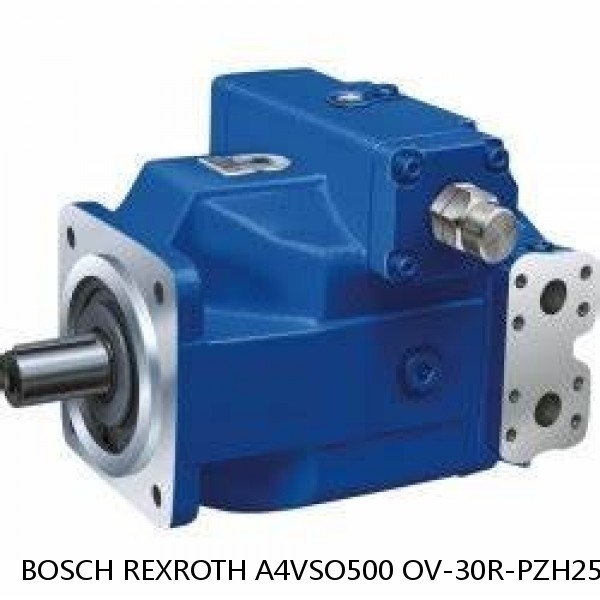 A4VSO500 OV-30R-PZH25K99 BOSCH REXROTH A4VSO VARIABLE DISPLACEMENT PUMPS #1 small image