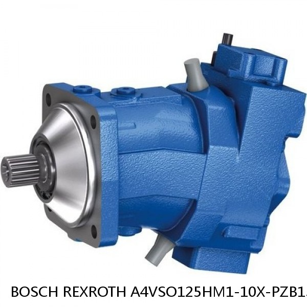 A4VSO125HM1-10X-PZB13N BOSCH REXROTH A4VSO VARIABLE DISPLACEMENT PUMPS