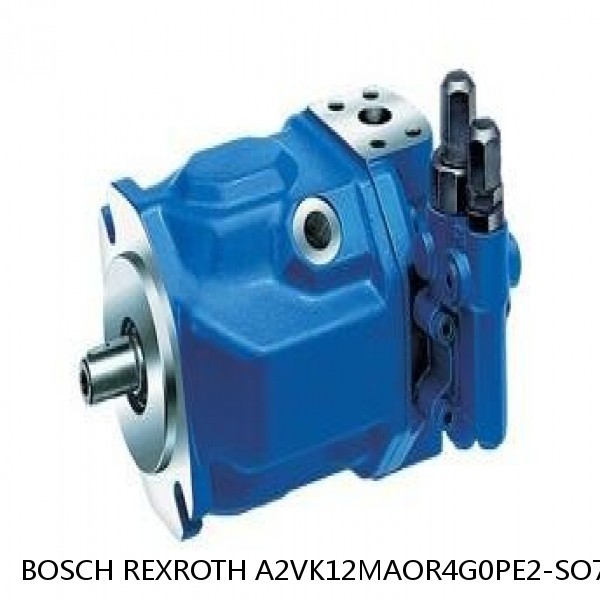 A2VK12MAOR4G0PE2-SO7 BOSCH REXROTH A2VK VARIABLE DISPLACEMENT PUMPS #1 image