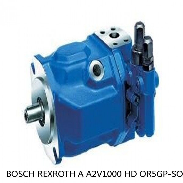 A A2V1000 HD OR5GP-SO BOSCH REXROTH A2V VARIABLE DISPLACEMENT PUMPS #1 image